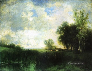 ロウリーデイの風景 トーマス・モラン Oil Paintings